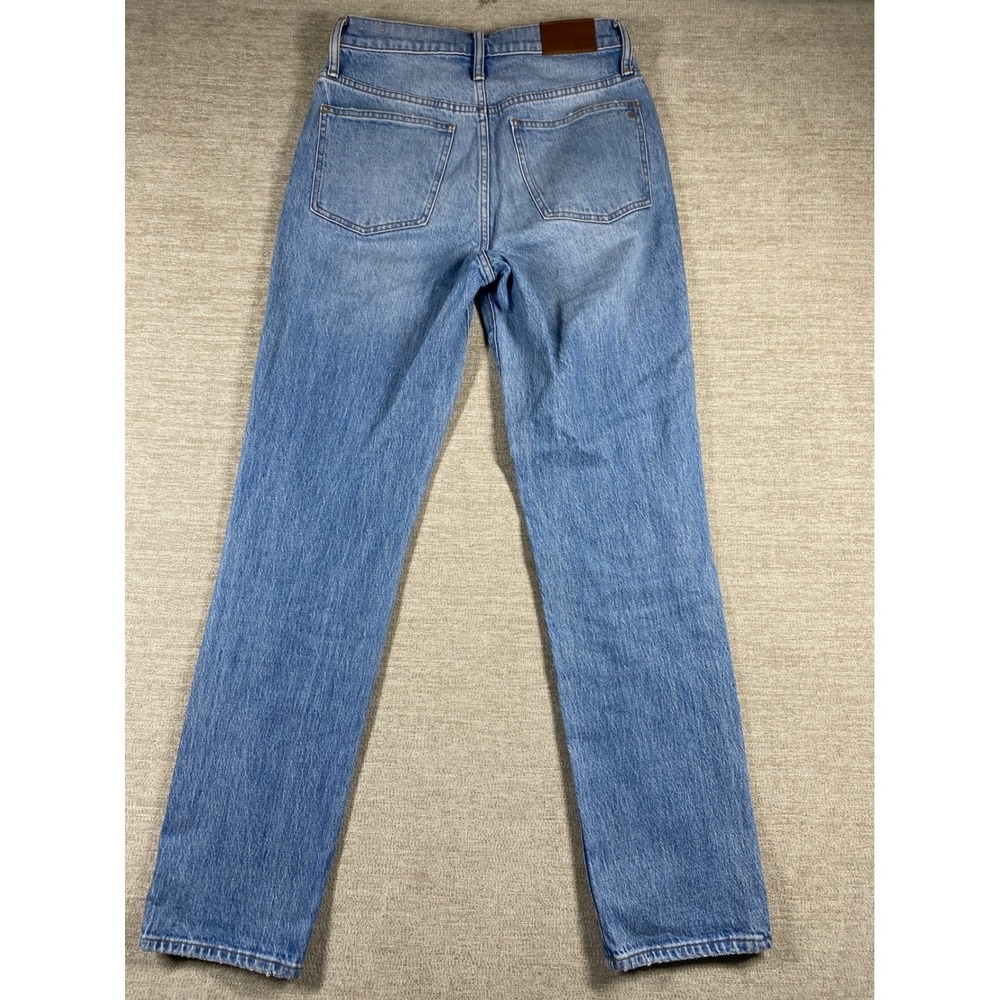 Madewell Perfect Vintage Full Length Jean Women 27 Blue Denim High Rise Casual - Picture 3 of 13
